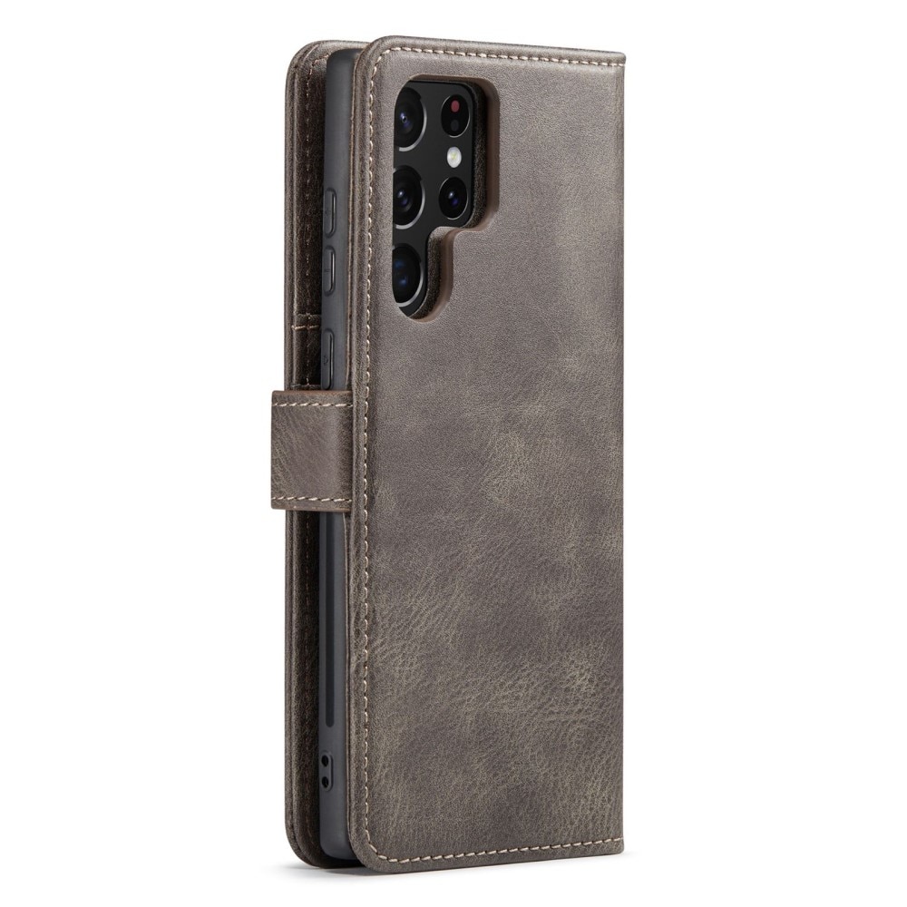 Magnet Wallet Samsung Galaxy S23 Ultra Brown