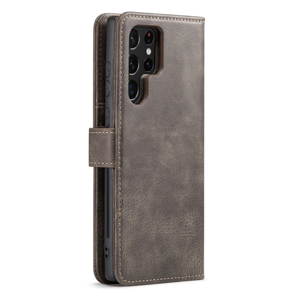 Magnet Wallet Samsung Galaxy S23 Ultra Brun