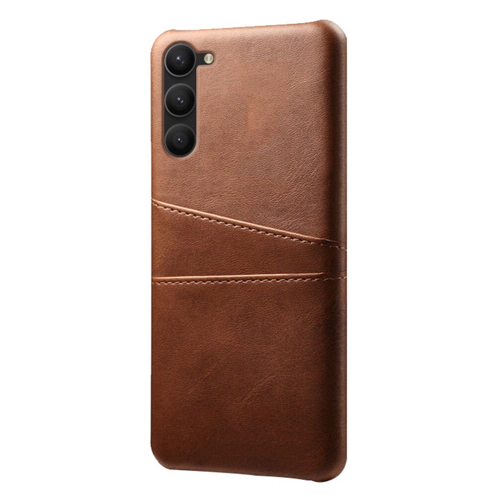 Card Slots Case Samsung Galaxy S23 Plus Brun