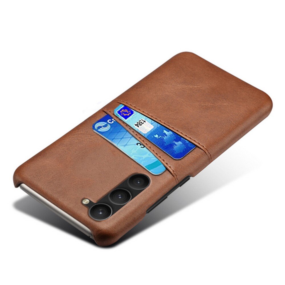 Card Slots Case Samsung Galaxy S23 Plus brun