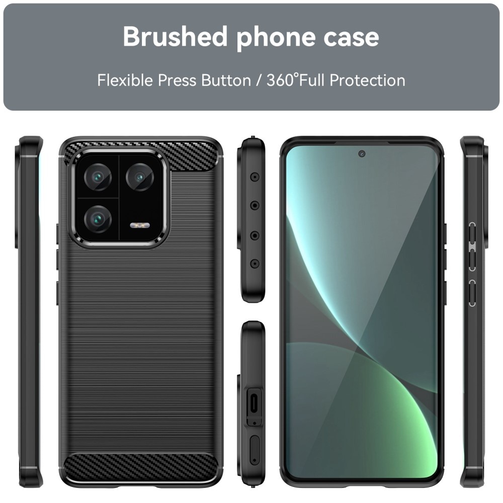 Xiaomi 13 Pro Deksel TPU Brushed Black