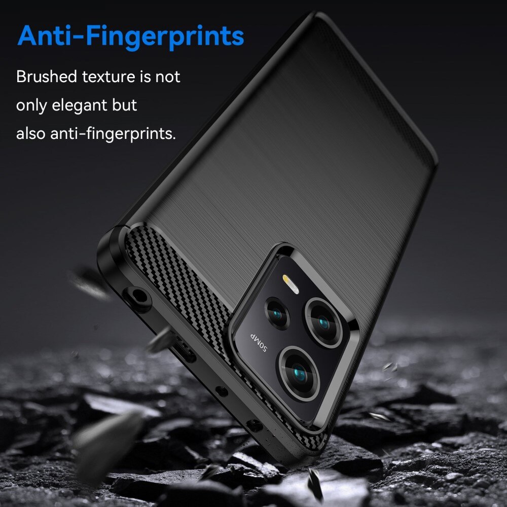Xiaomi Redmi Note 12 Pro Deksel TPU Brushed Svart