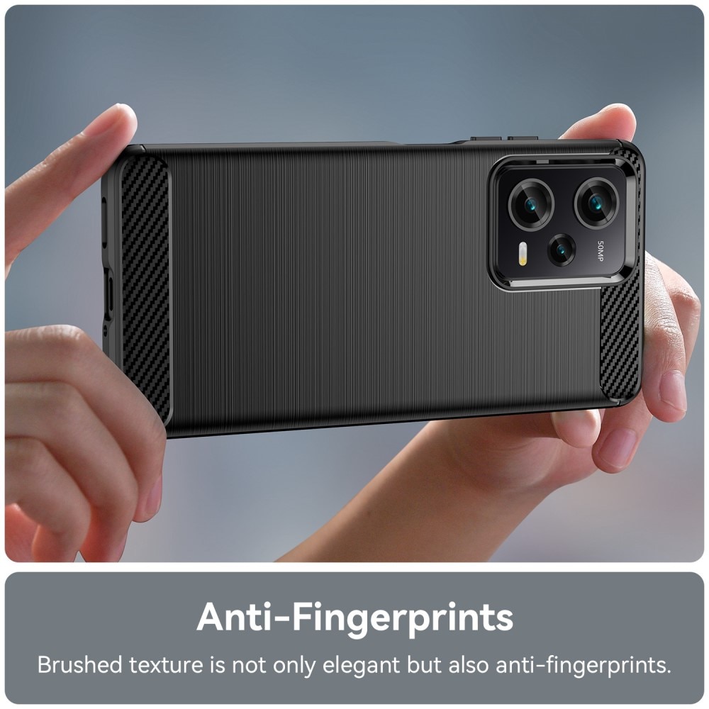 Xiaomi Redmi Note 12 Pro Deksel TPU Brushed Svart
