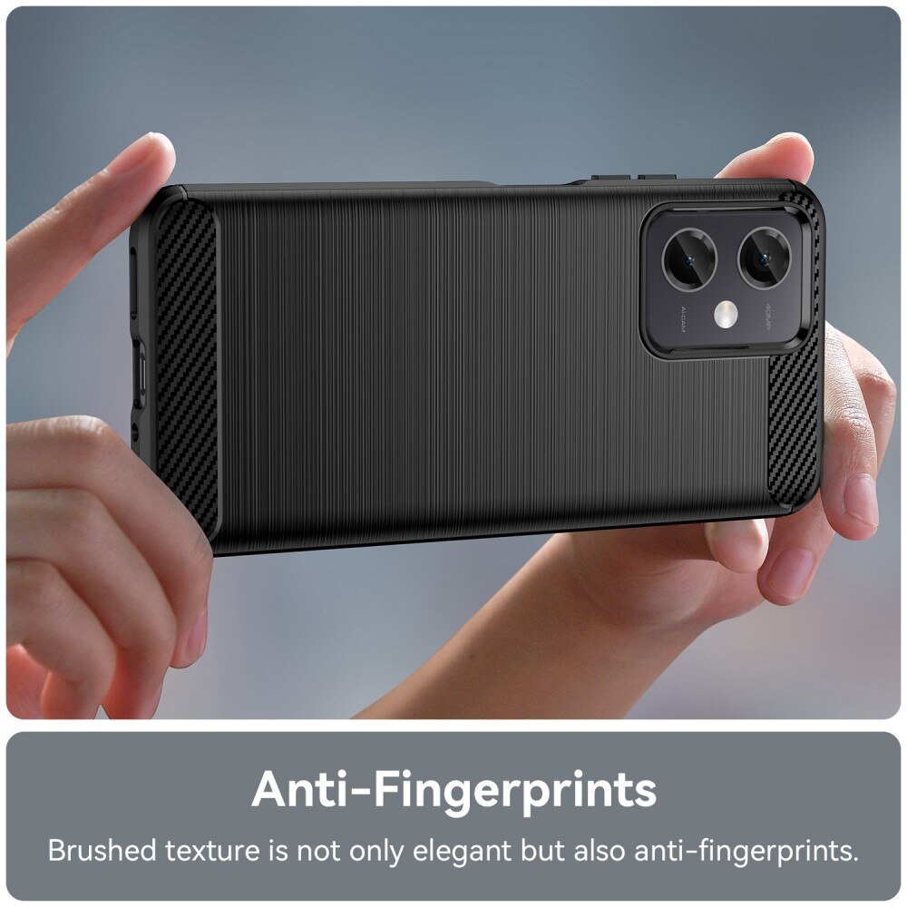 Xiaomi Redmi Note 12 Deksel TPU Brushed Svart