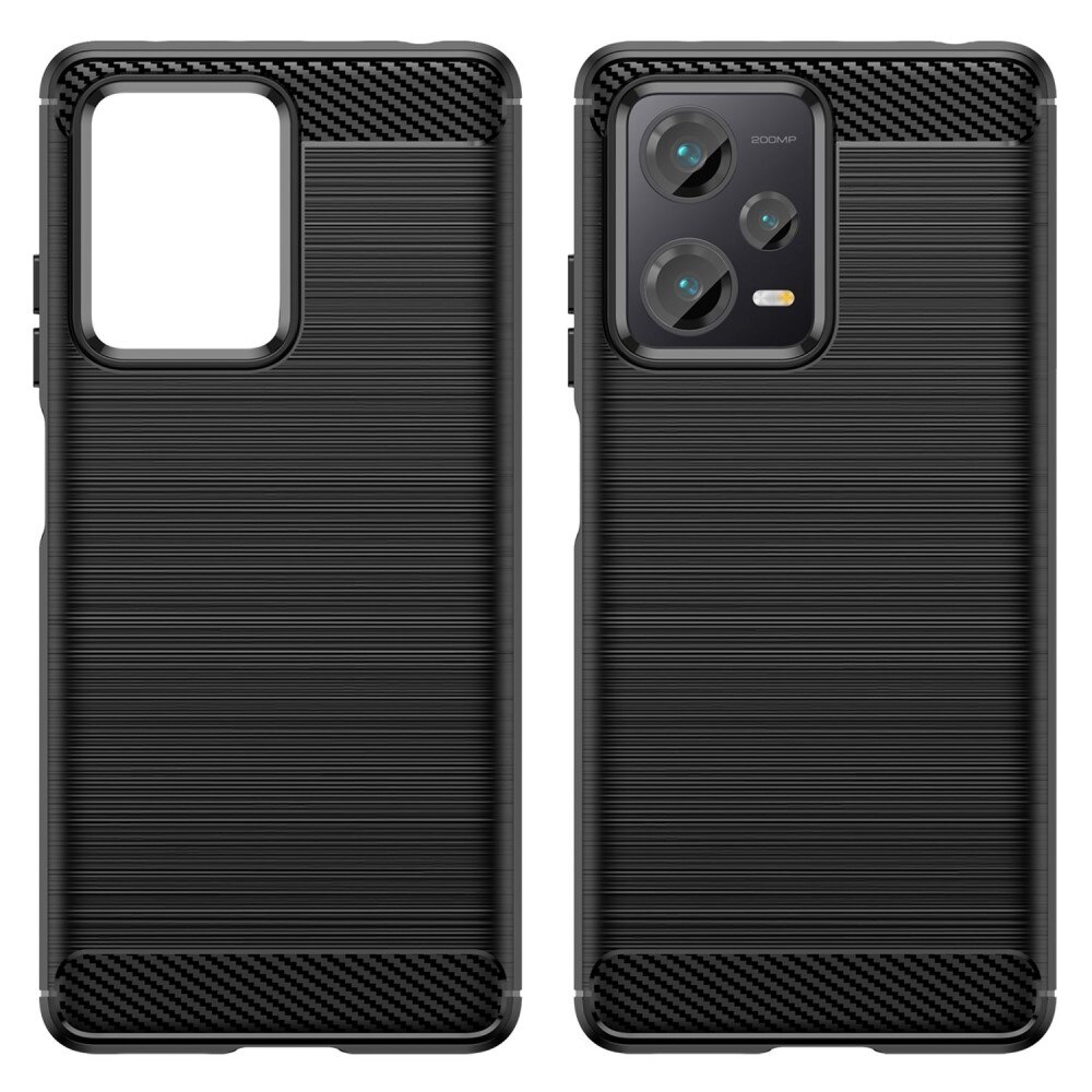 Xiaomi Redmi Note 12 Pro Plus Deksel TPU Brushed Black