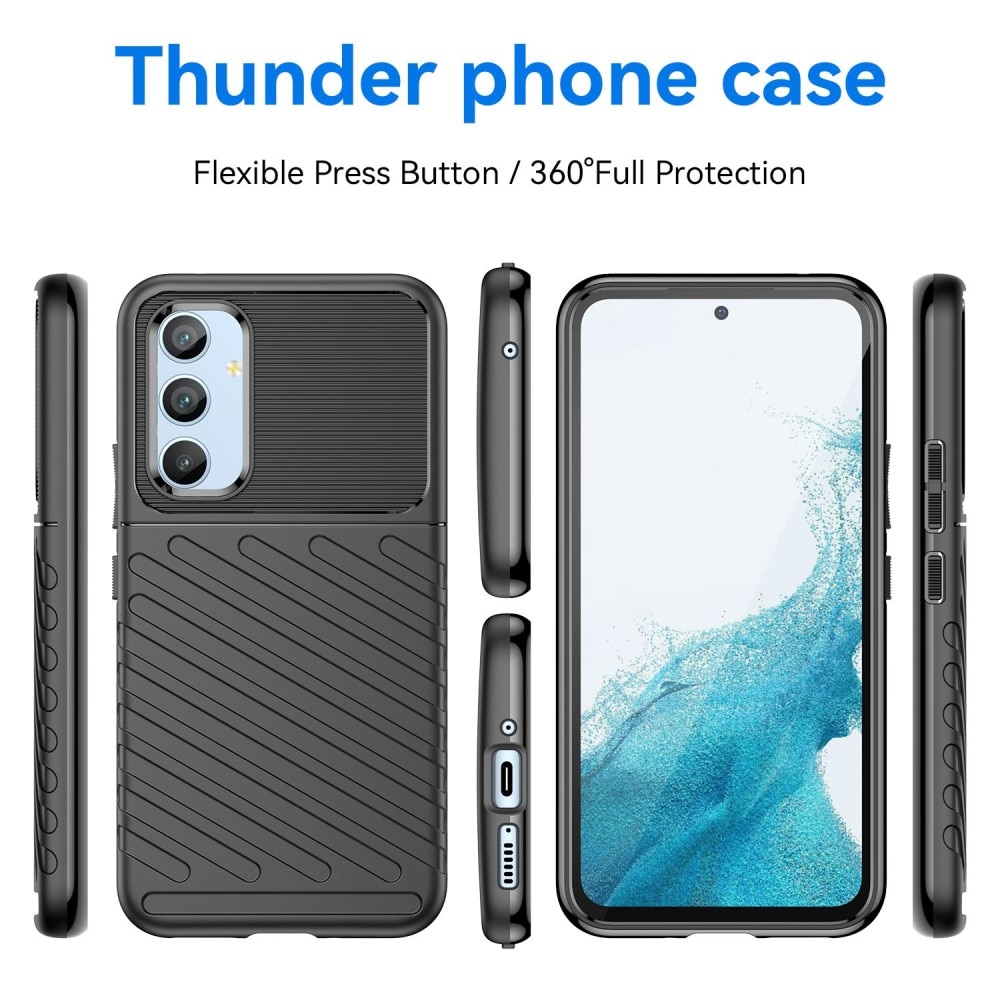 Thunder TPU Case Samsung Galaxy A54 svart