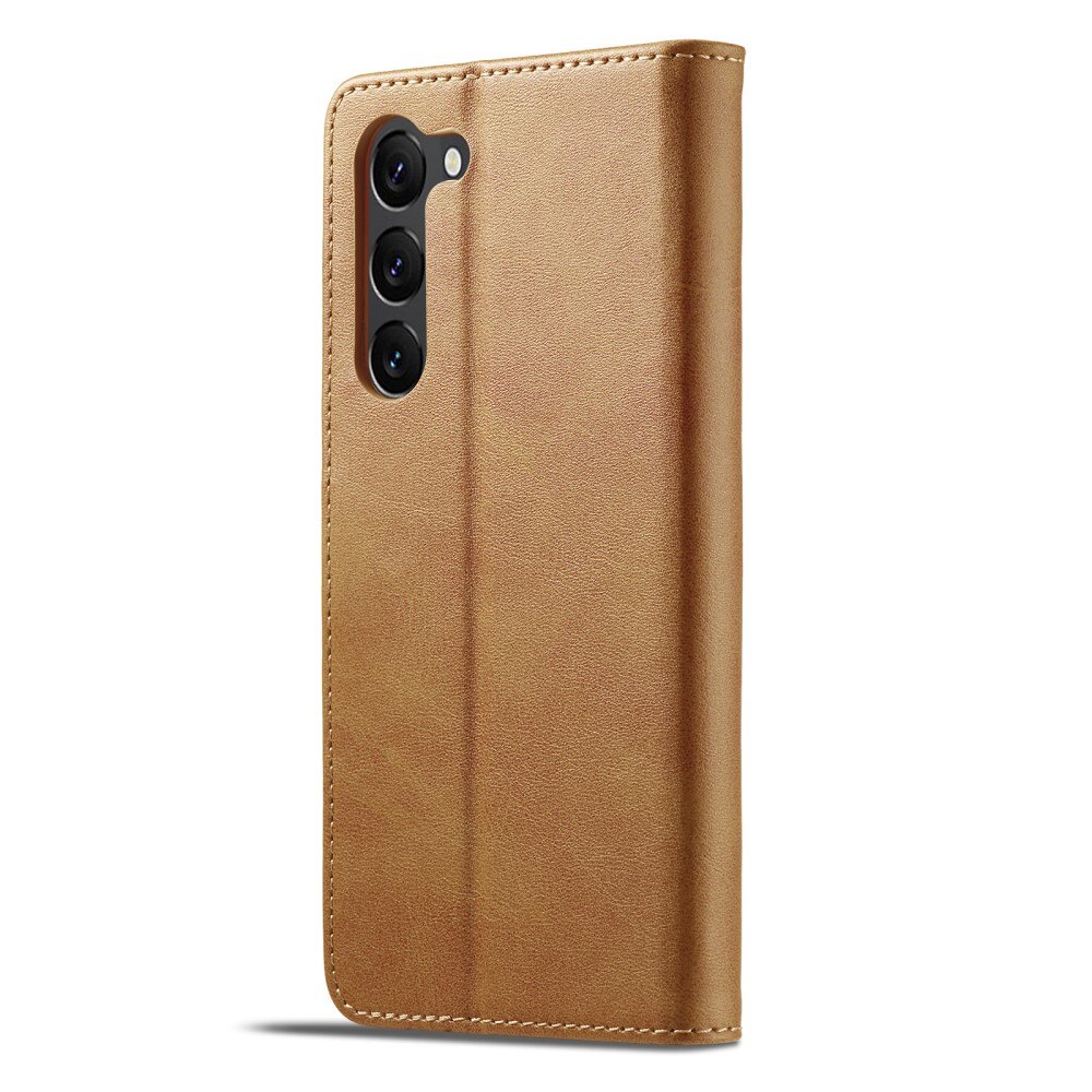 Lommebokdeksel Samsung Galaxy S23 cognac