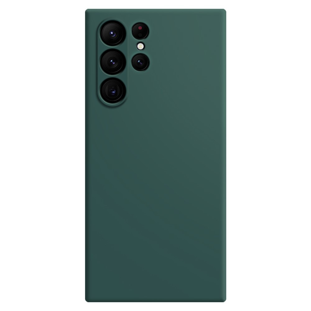 TPU Deksel Samsung Galaxy S23 Ultra mørk grønn