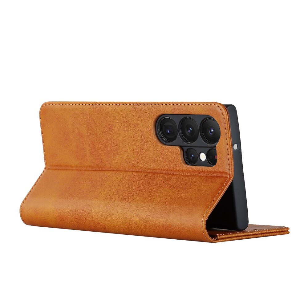 Samsung Galaxy S23 Ultra Slim Mobilveske Brun