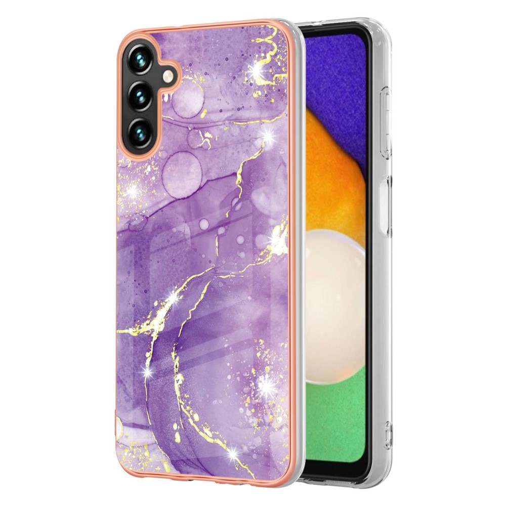 TPU Deksel Samsung Galaxy A54 lilla marmor