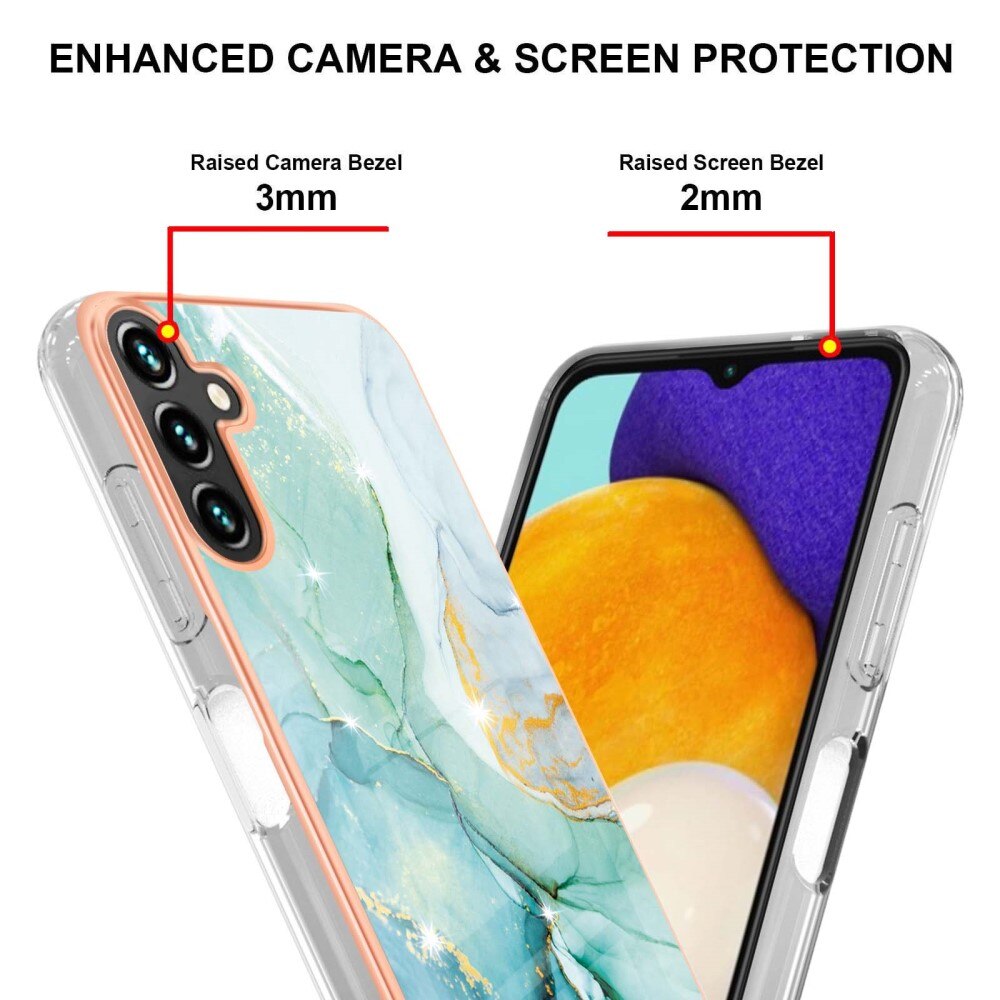 TPU Deksel Samsung Galaxy A54 grønn marmor