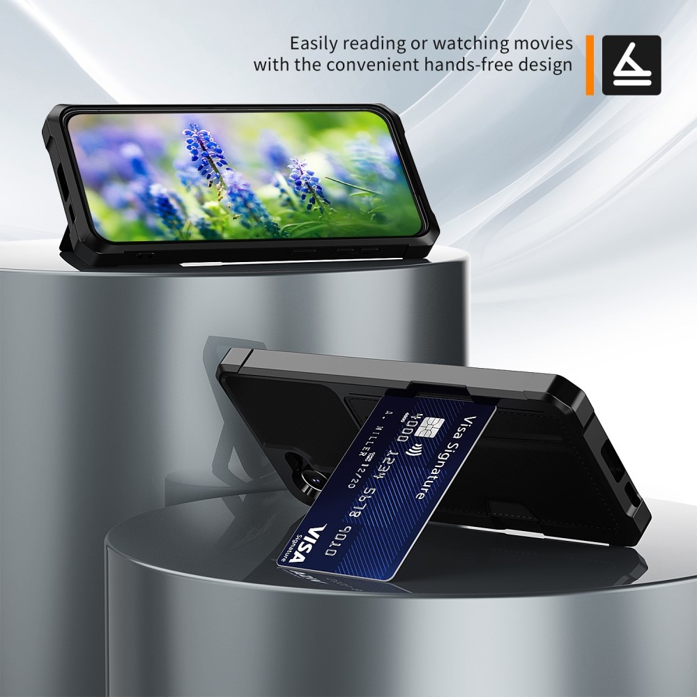 Tough Card Case Samsung Galaxy S23 svart