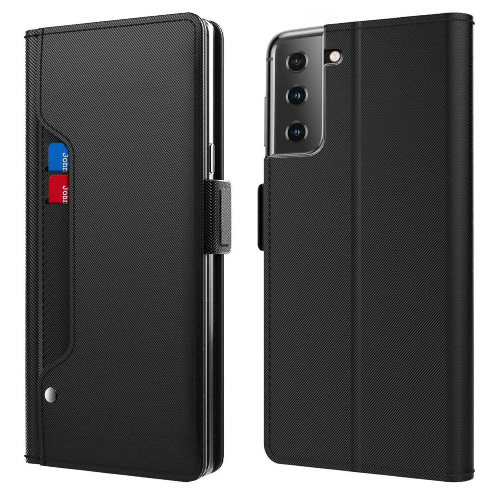 Lommebokdeksel Speil Samsung Galaxy S23 svart