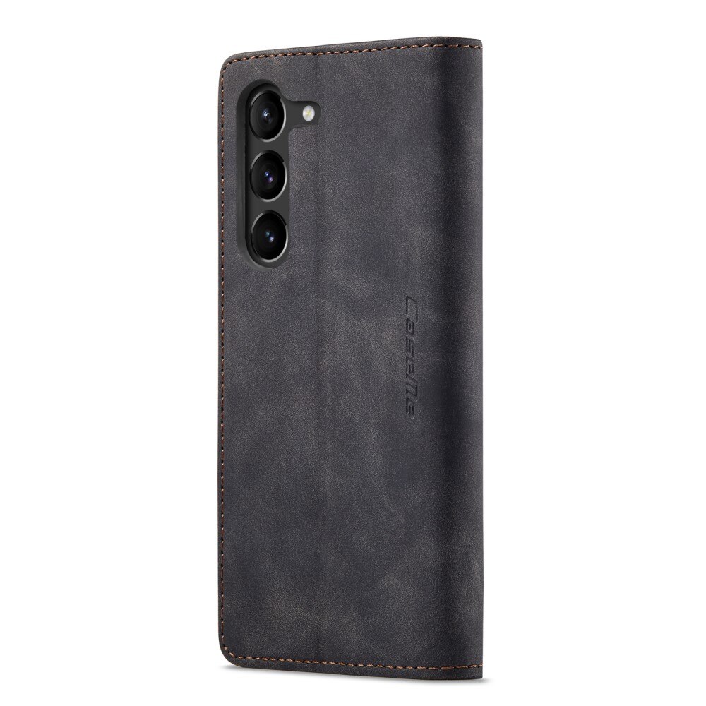 Slim Lommebokveske Samsung Galaxy S23 Plus Svart