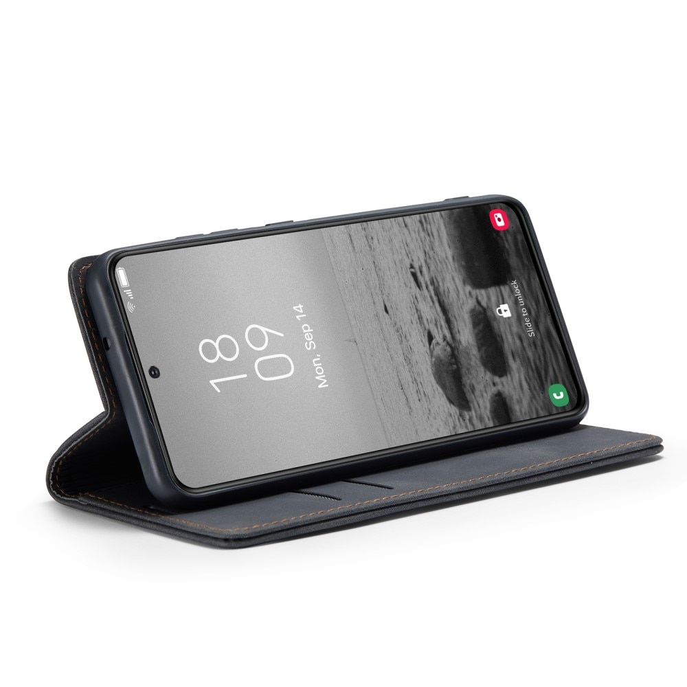 Slim Lommebokveske Samsung Galaxy S23 Plus Svart