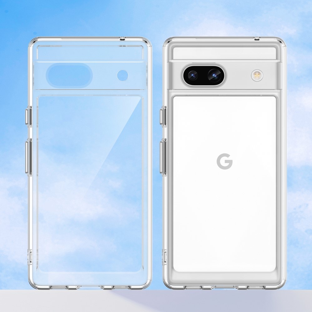 Crystal Hybrid Case Google Pixel 7a gjennomsiktig