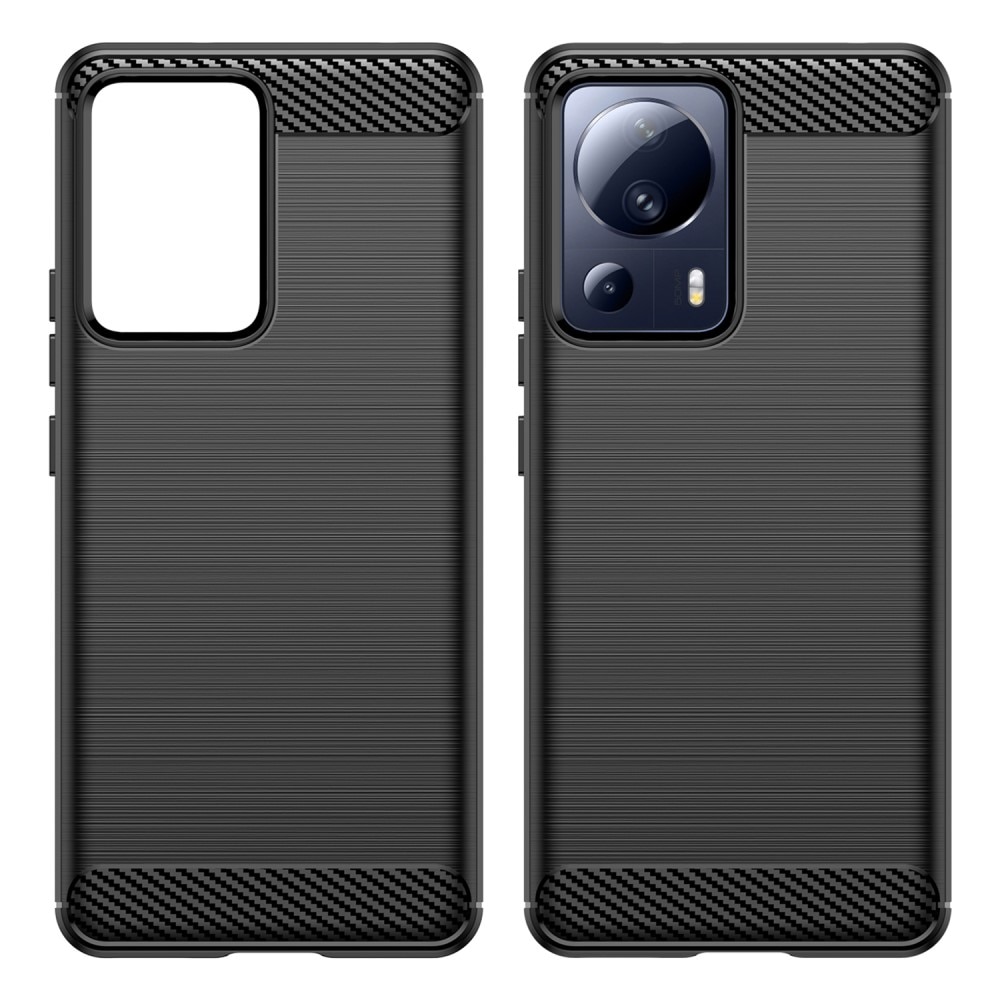 Xiaomi 13 Lite Deksel TPU Brushed Svart