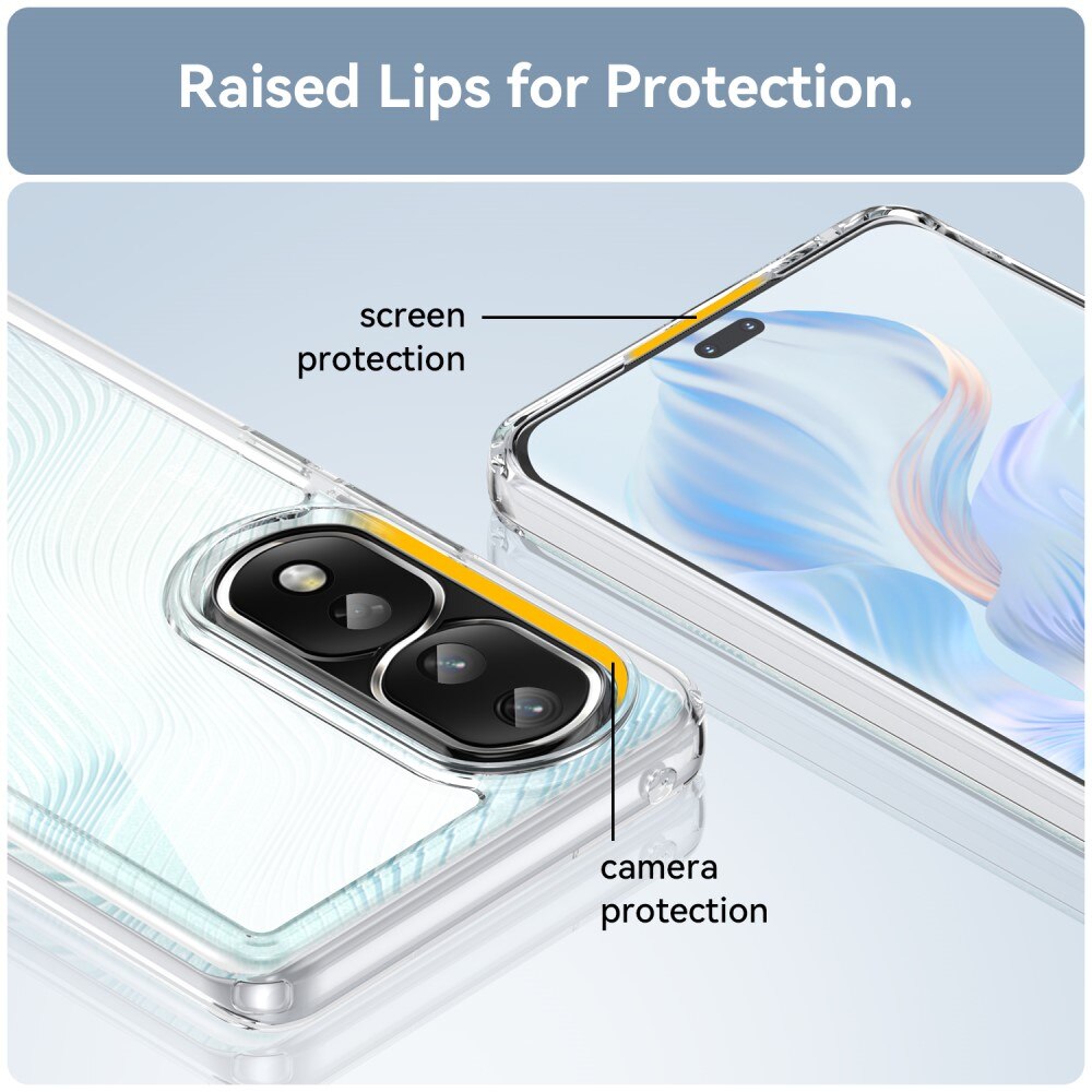 Crystal Hybrid Case Honor 80 Pro gjennomsiktig