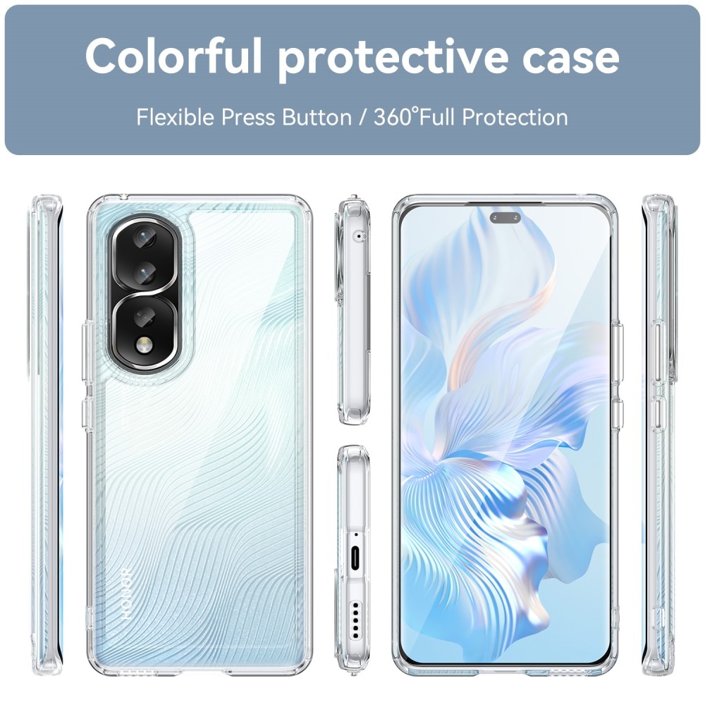 Crystal Hybrid Case Honor 80 Pro gjennomsiktig