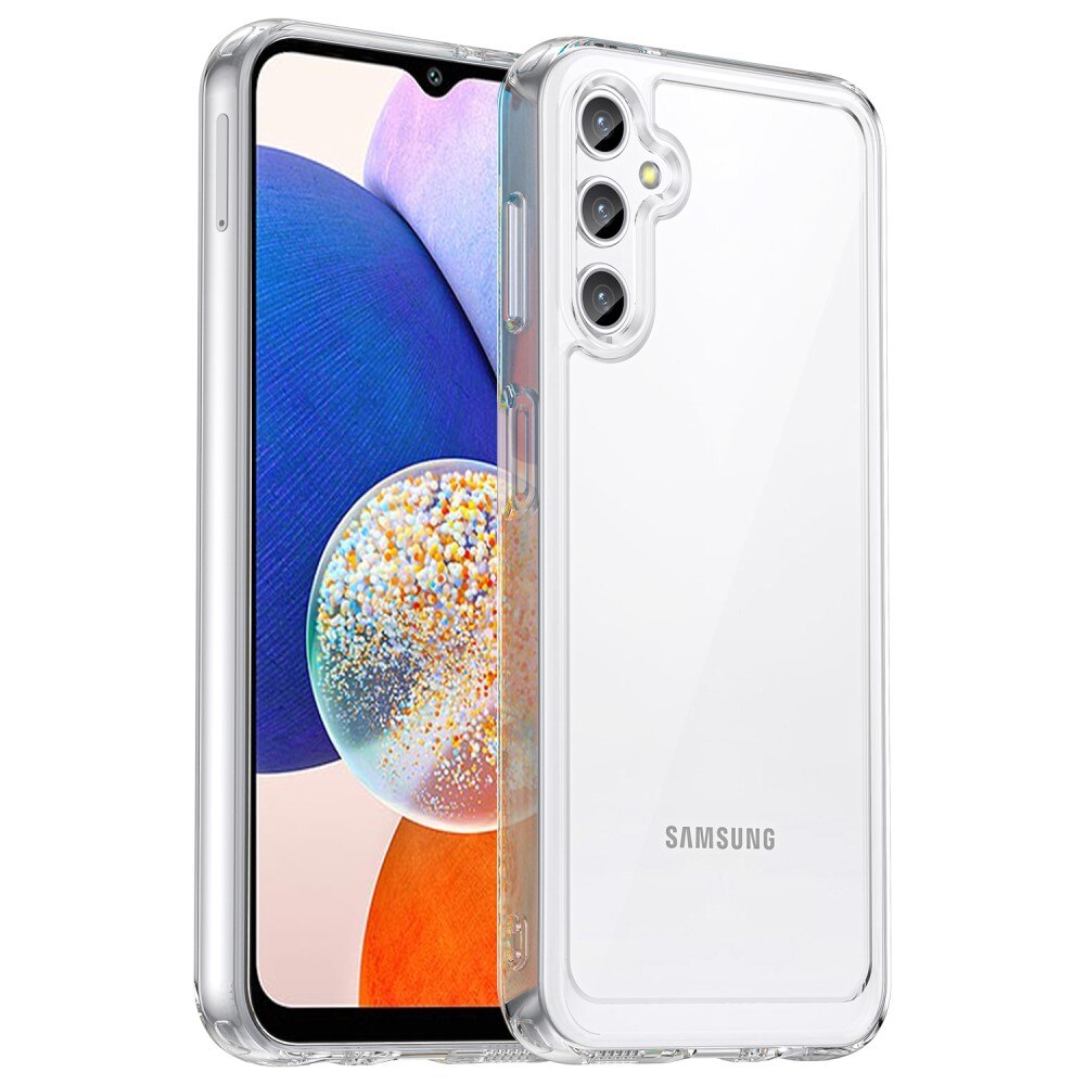 Crystal Hybrid Case Samsung Galaxy A14 gjennomsiktig