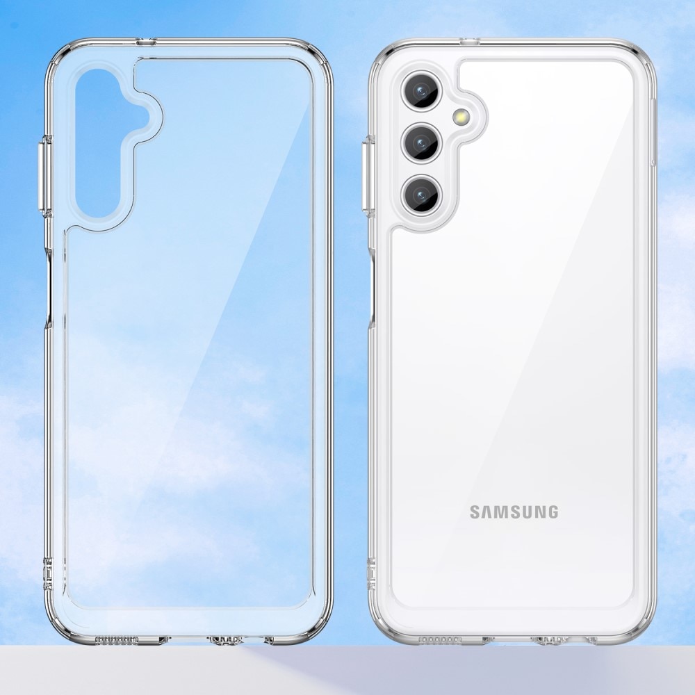 Crystal Hybrid Case Samsung Galaxy A14 gjennomsiktig