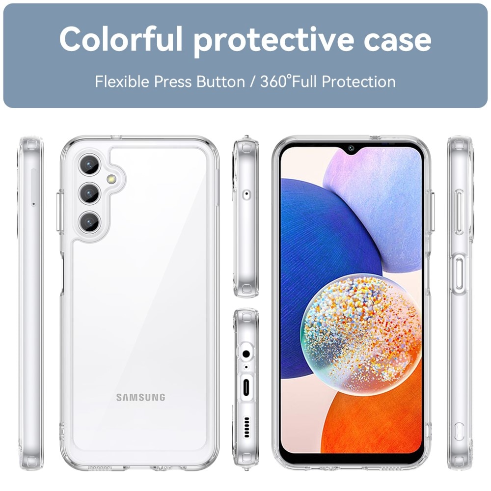 Hybriddeksel Samsung Galaxy A14 gjennomsiktig