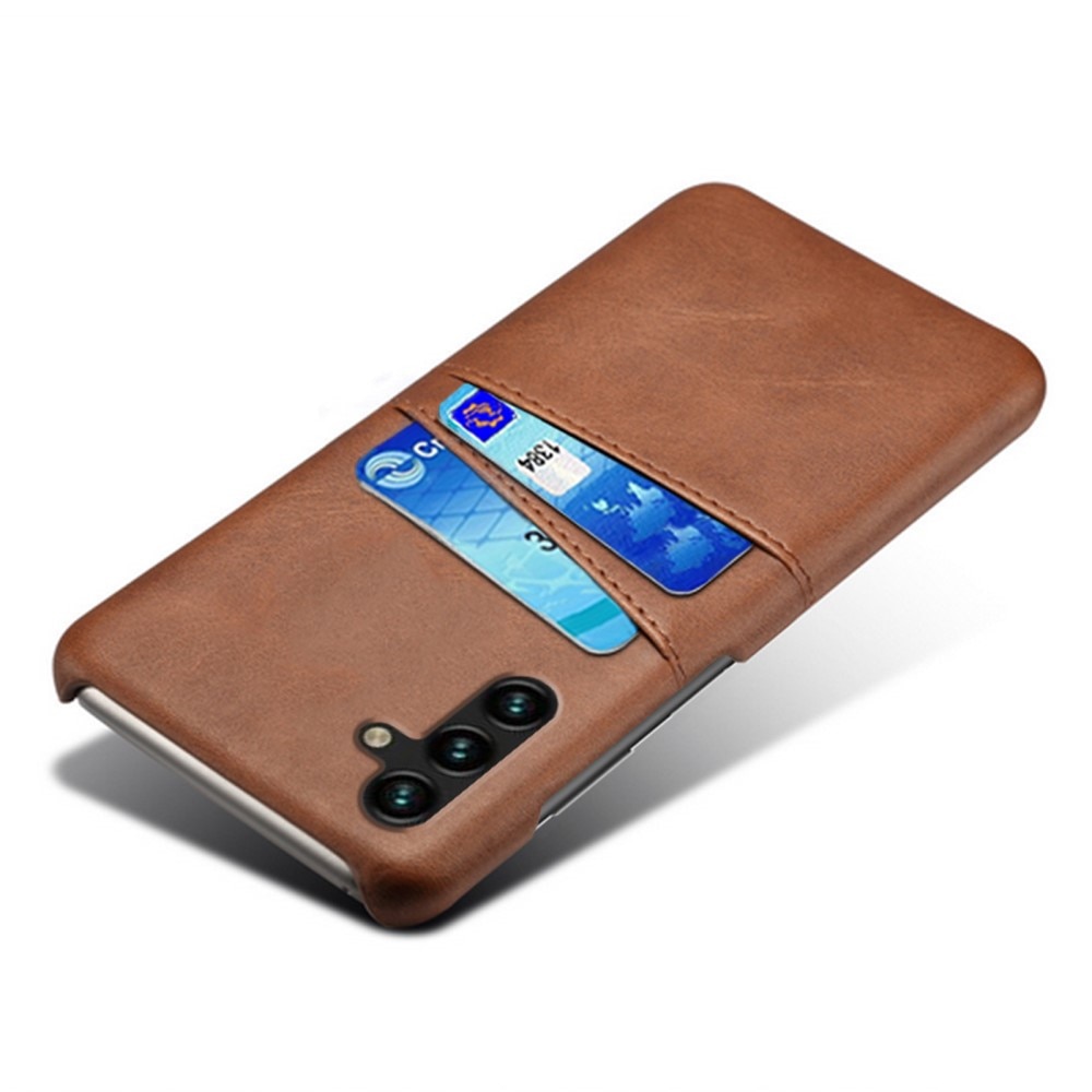 Card Slots Case Samsung Galaxy A54 brun