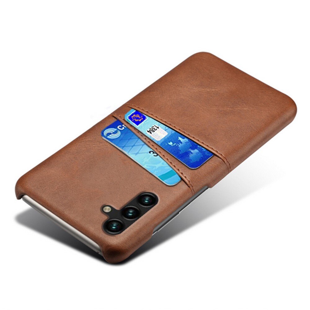 Card Slots Case Samsung Galaxy A54 Brun