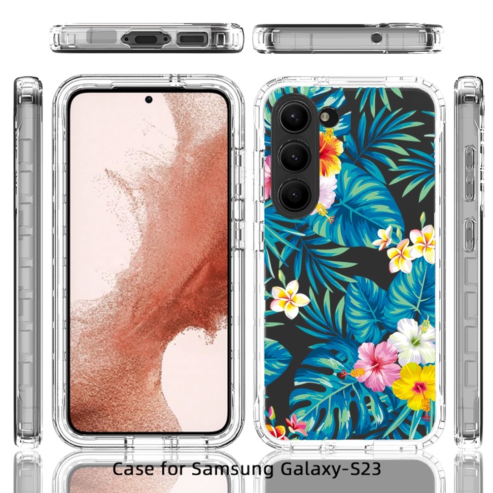 Full Cover Deksel Samsung Galaxy S23 jungel