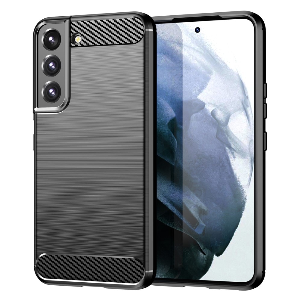 Samsung Galaxy S23 Plus Deksel TPU Brushed Svart