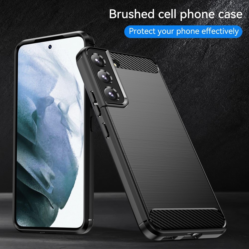 Samsung Galaxy S23 Plus Deksel TPU Brushed Svart