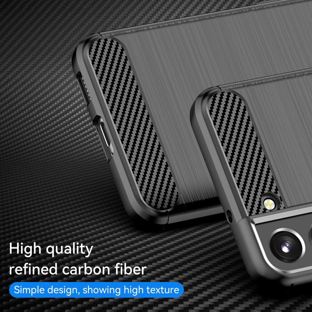 Samsung Galaxy S23 Plus Deksel TPU Brushed Svart