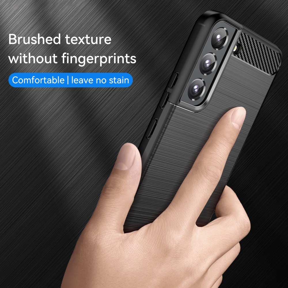 Samsung Galaxy S23 Plus Deksel TPU Brushed Svart