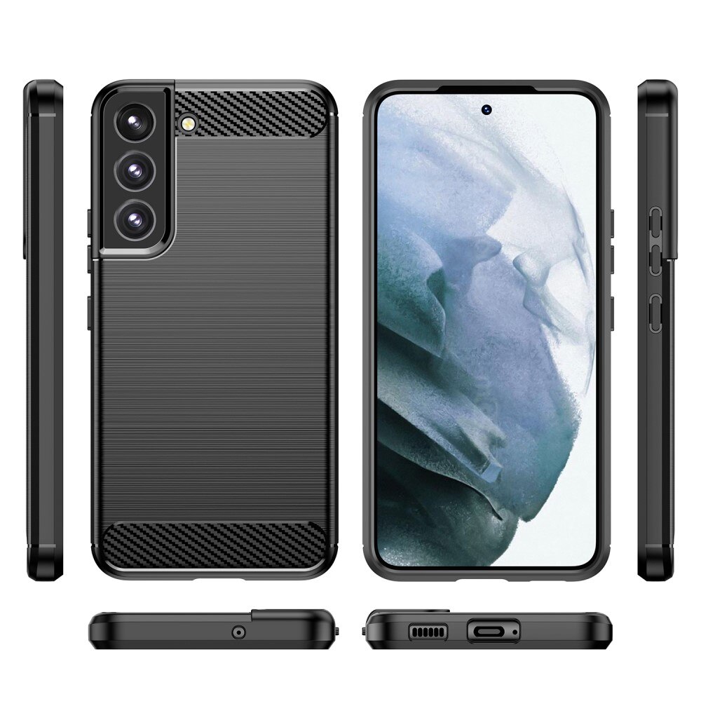 Samsung Galaxy S23 Plus Deksel TPU Brushed Svart