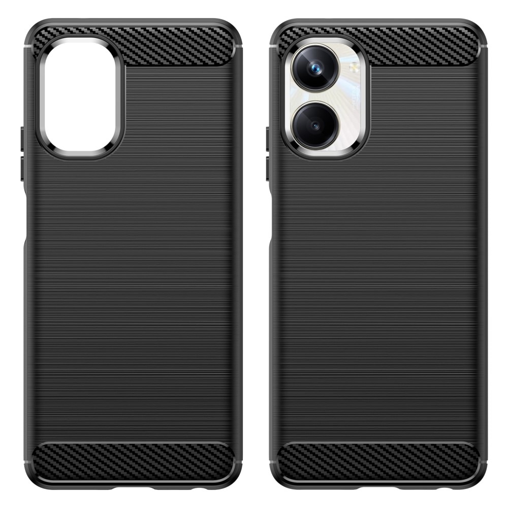 Realme 10 Pro Deksel TPU Brushed Black