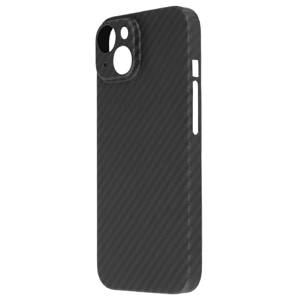 Slim Deksel Aramidfiber iPhone 14 svart