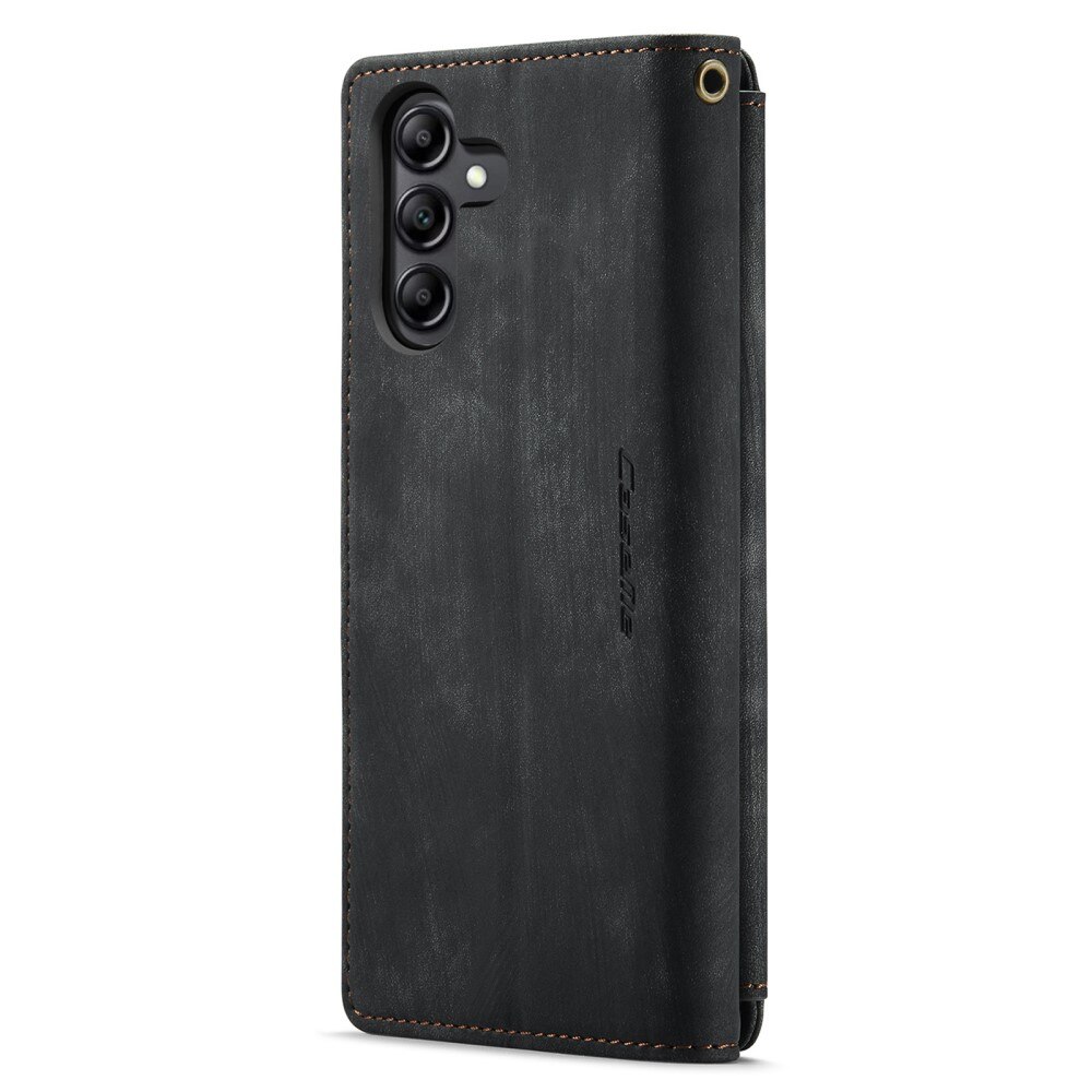 Zipper Wallet Samsung Galaxy A14 Svart