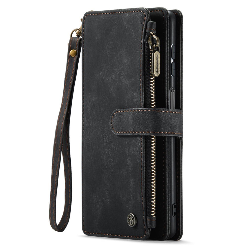 Zipper Wallet Samsung Galaxy A14 Svart