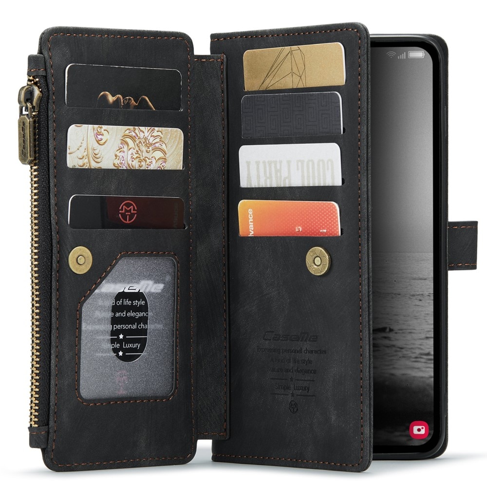 Zipper Wallet Samsung Galaxy A34 svart