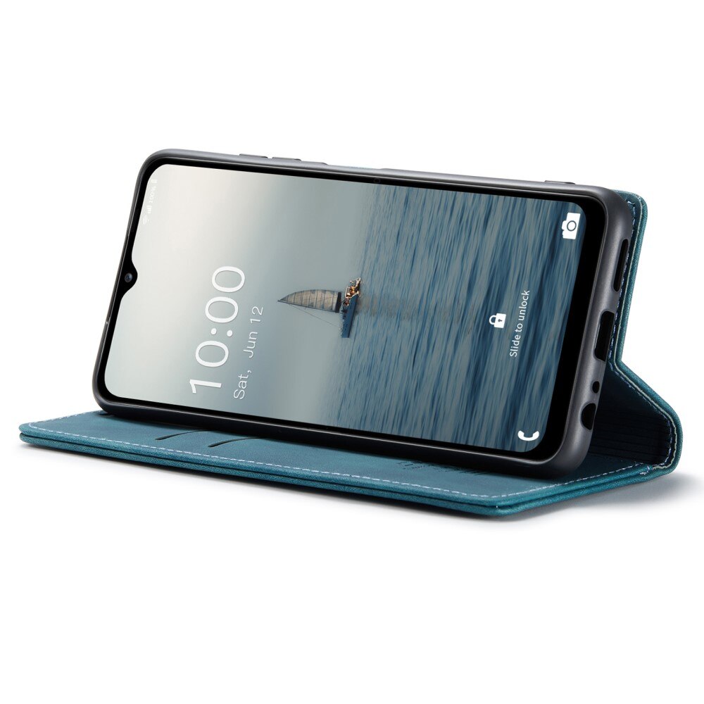 Slim Lommebokveske Samsung Galaxy A14 Blå