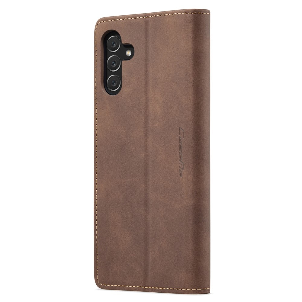 Slim Lommebokveske Samsung Galaxy A34 brun
