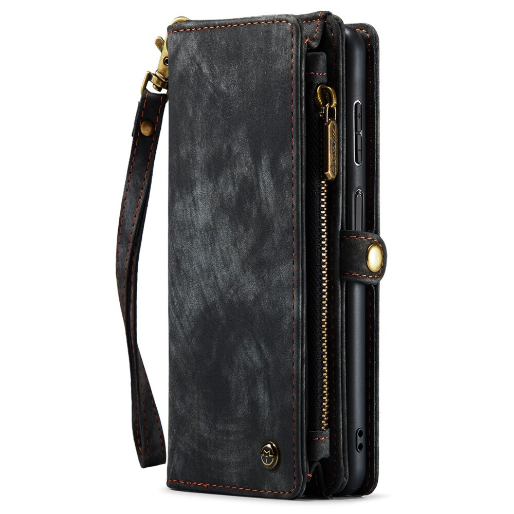 Multi-slot Lommeboksetui Samsung Galaxy A34 Grå