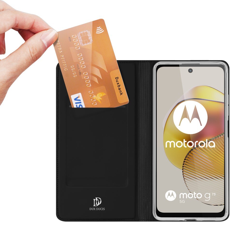 Skin Pro Series Motorola Moto G73 - Svart