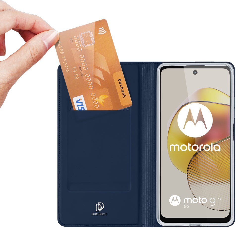 Skin Pro Series Motorola Moto G73 - Blå