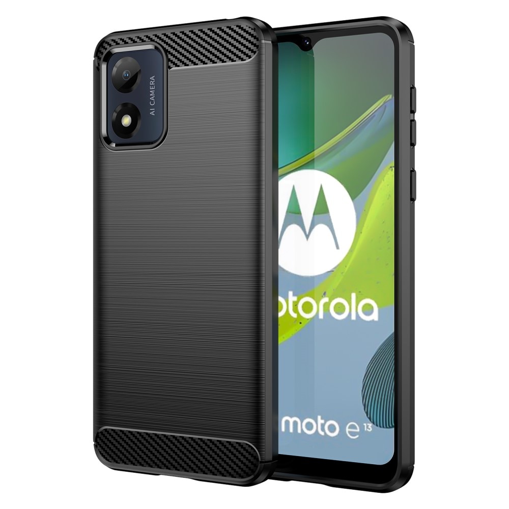 Motorola Moto E13 Deksel TPU Brushed Black