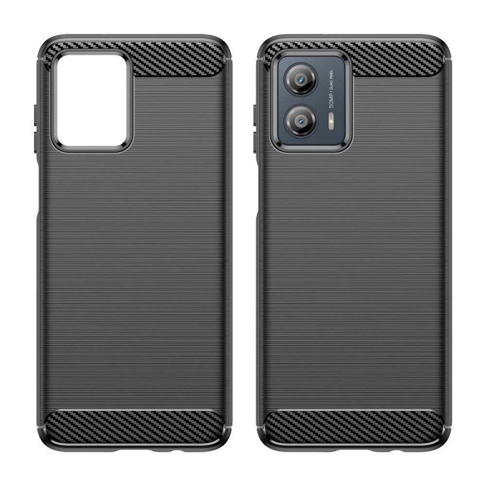 Motorola Moto G53 Deksel TPU Brushed Svart
