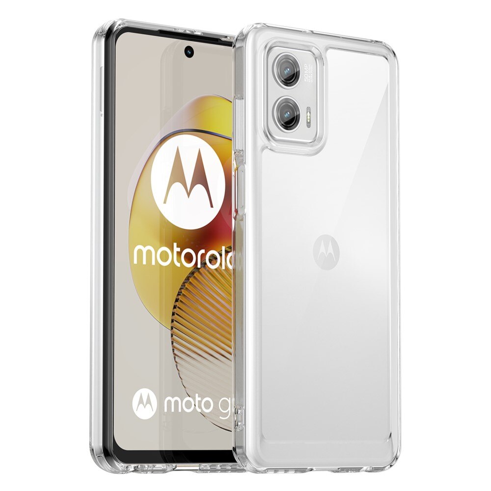 Crystal Hybrid Case Motorola Moto G73 gjennomsiktig