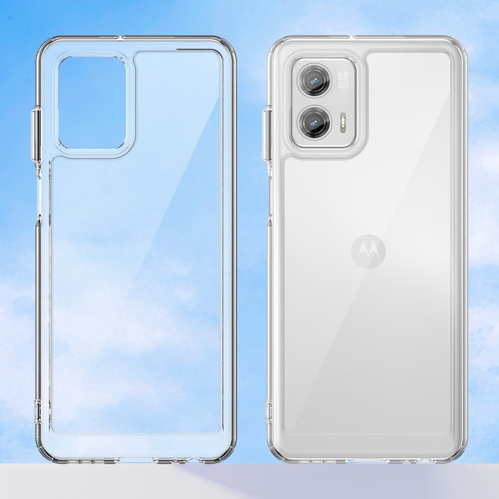 Crystal Hybrid Case Motorola Moto G73 gjennomsiktig