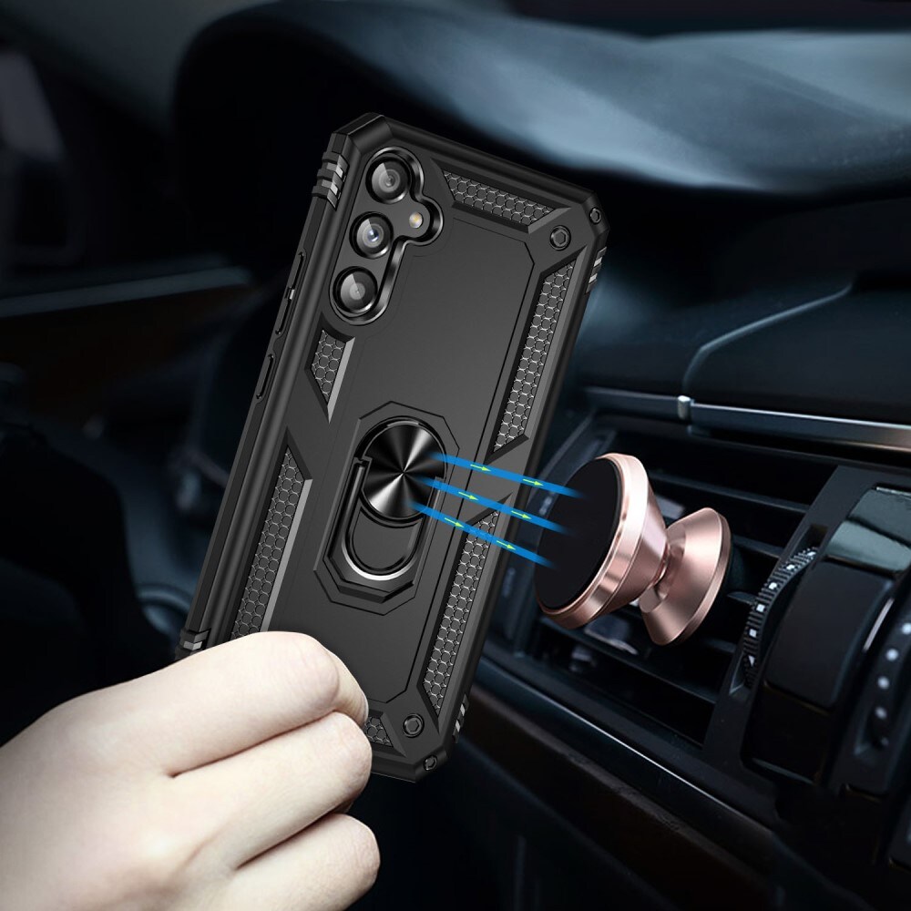 Hybriddeksel Tech Ring Samsung Galaxy A34 svart