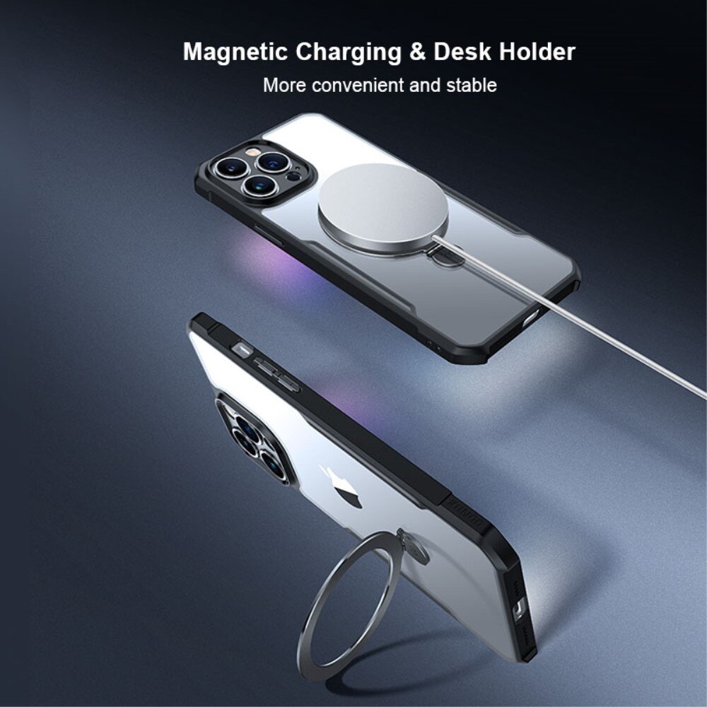 Hybriddeksel Bumper MagSafe iPhone 13 Pro svart